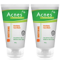 Acnes Whitening Clarifying Face Wash (Pack Of 2) 50 gm 